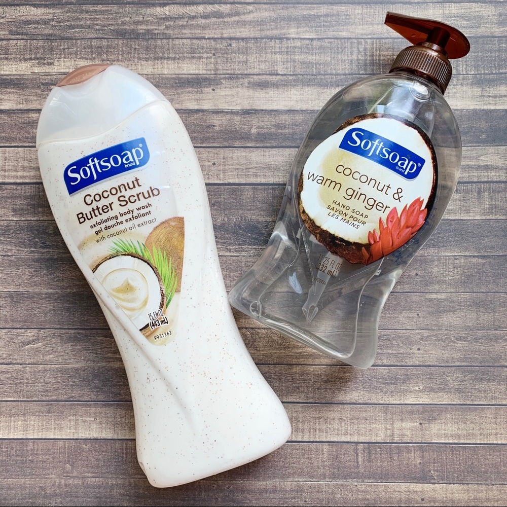SOFTSOAP Coconut Body Scrub & Hand Soap